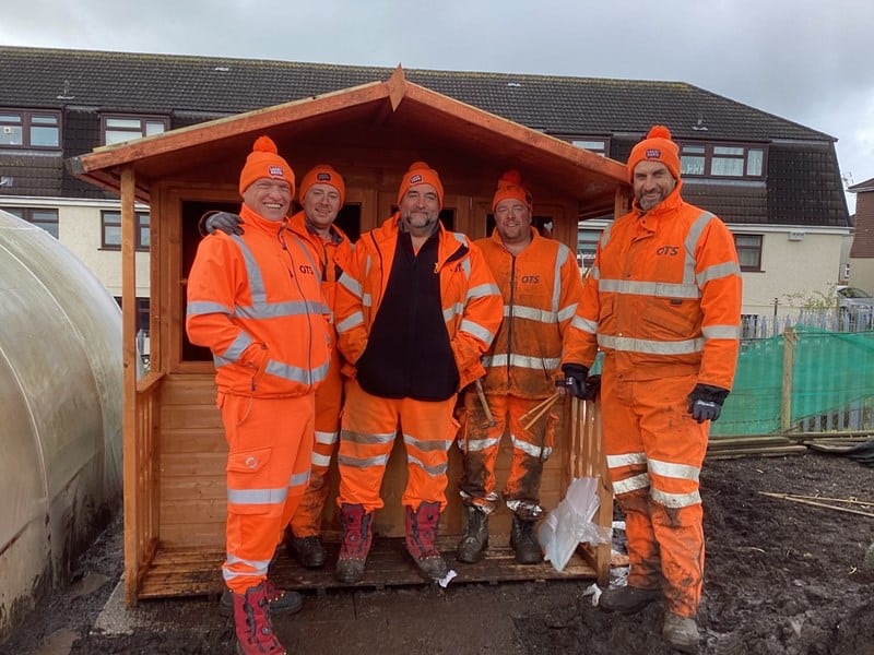 Lads & Dads allotment on track thanks to QTS