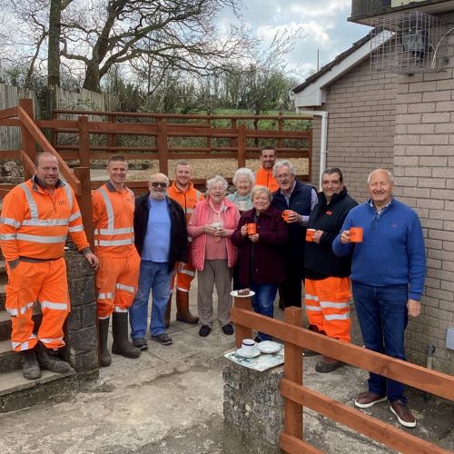 QTS Group helps get Llanharan community projects over the line